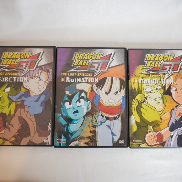 3/$20 - Dragon Ball GT DVD Lot - 3 Discs - Japanese Anime DBZ Dragon Ball Z - Picture 1 of 5